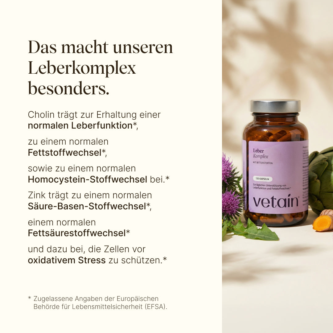 Vetain Liver Complex 120 Capsule Vegane Fegato