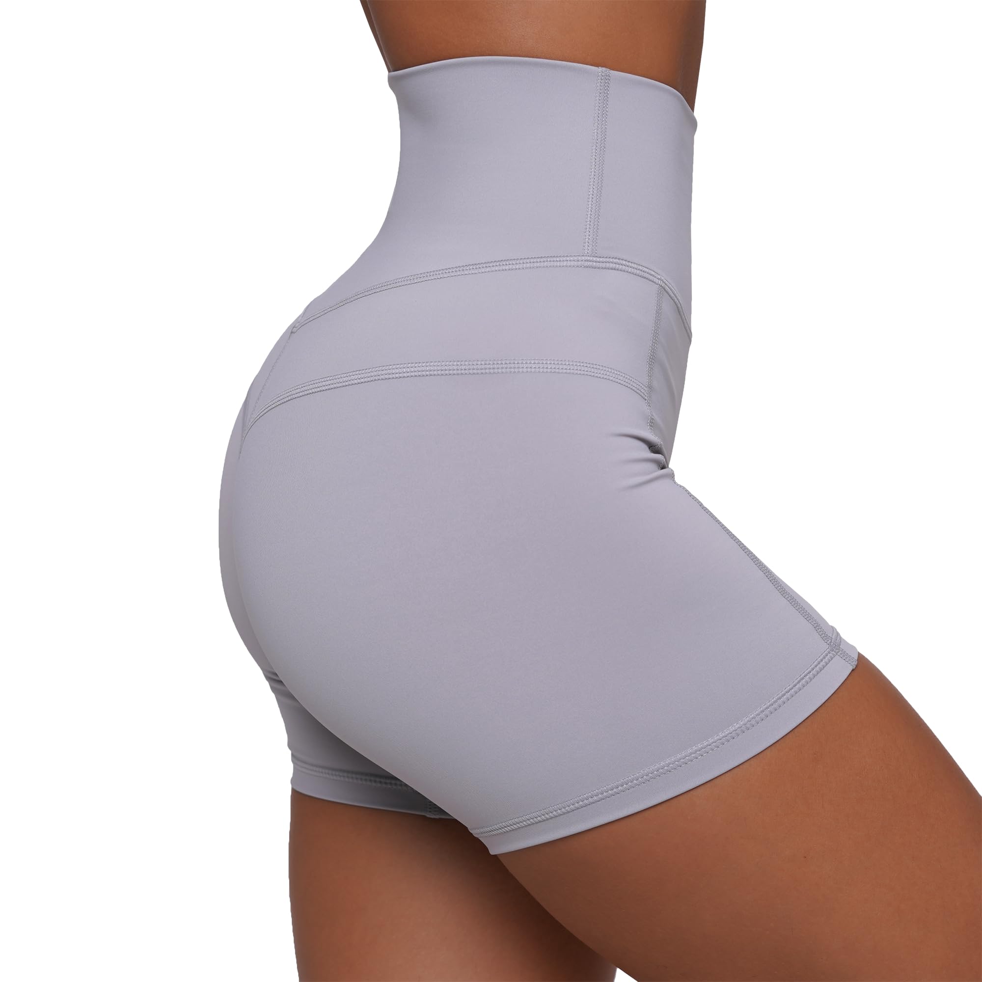 GymBeam Fit Pantaloncini Donna Mist Grey Taglia S
