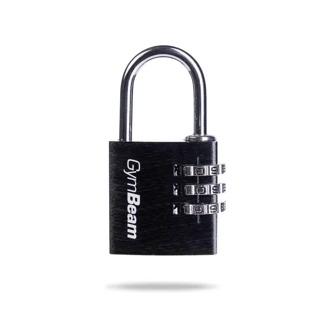 GymBeam Accessori Guard Lucchetto Combinazione Alluminio 3 Cifre