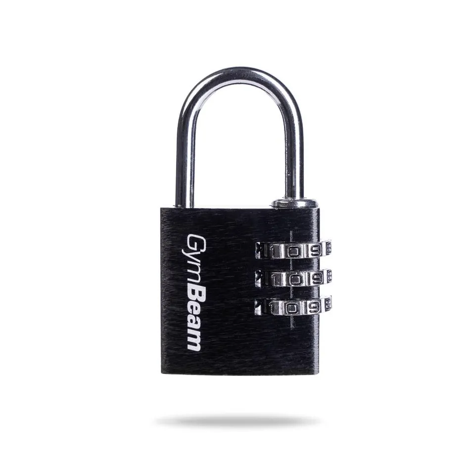 GymBeam Accessori Guard Lucchetto Combinazione Alluminio 3 Cifre