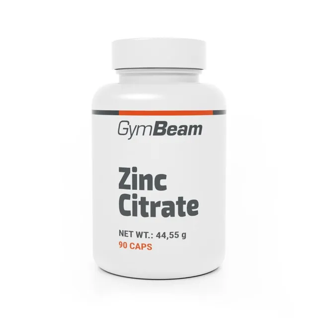 GymBeam Minerali Citrato di Zinco integratore 15 mg capsule vegane