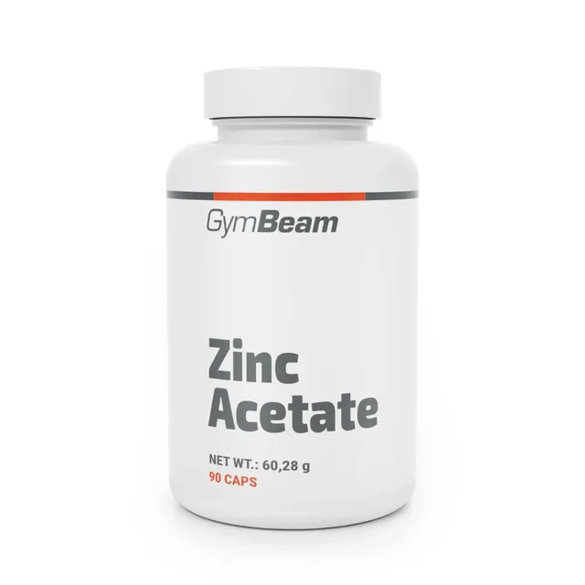 GymBeam Acetato di Zinco capsule 90 cps sistema immunitario
