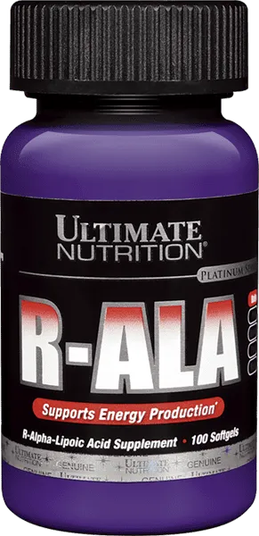 Ultimate Nutrition R-ALA acido lipoico antiossidante energia