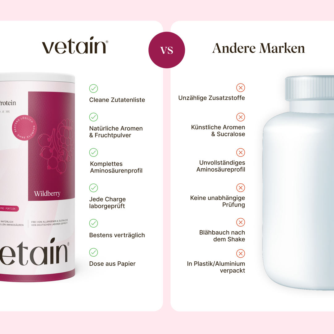 Vetain Clear Protein Wildberry proteine clear 480g frutti bosco