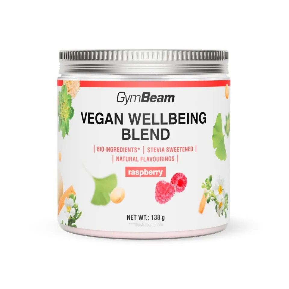 GymBeam Wellbeing Blend Nootropo Vegano Ashwagandha Polvere