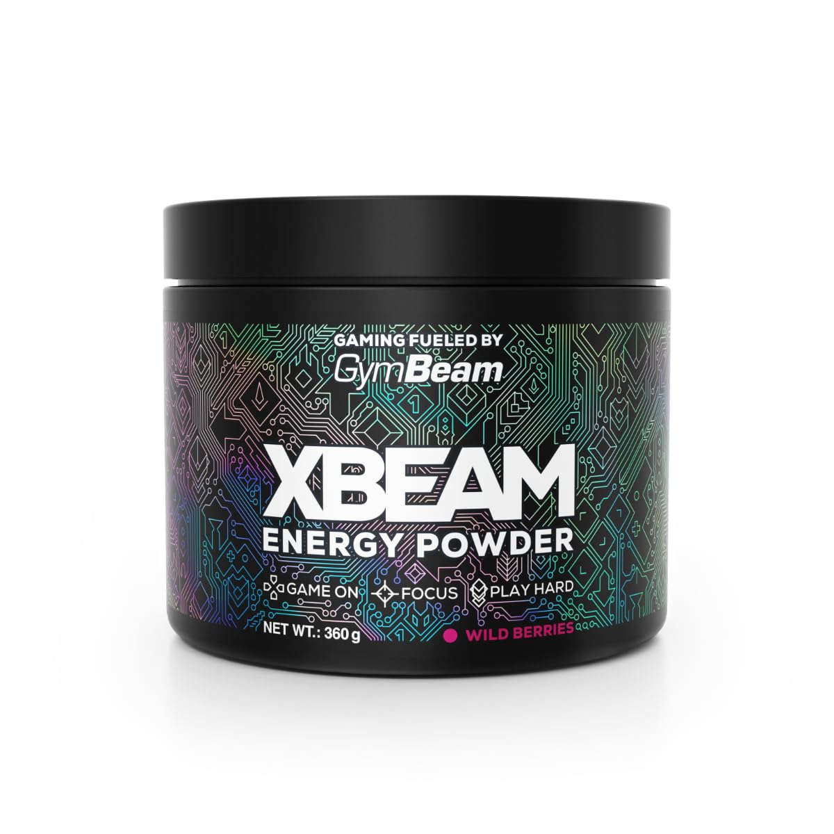 GymBeam Energy Powder Fragola-Kiwi 360 g gamer