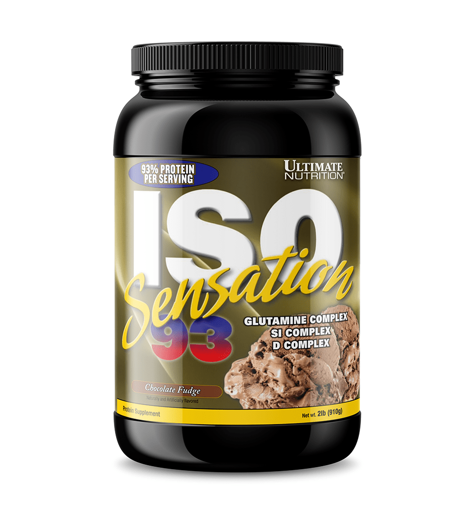 Ultimate Nutrition Iso Sensation 93 whey isolate Cafe Brazil 2 lbs