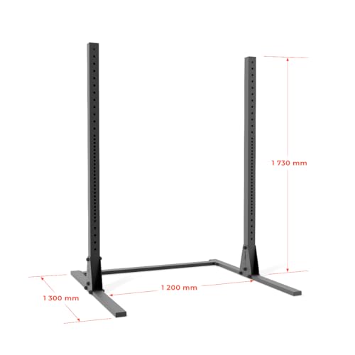 GymBeam Half Rack Rack Palestra Supporto Squat 300 kg