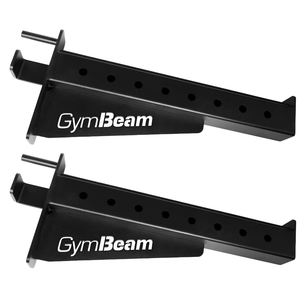 GymBeam Barre Sicurezza Rack 55cm Acciaio Safety Bars 300kg
