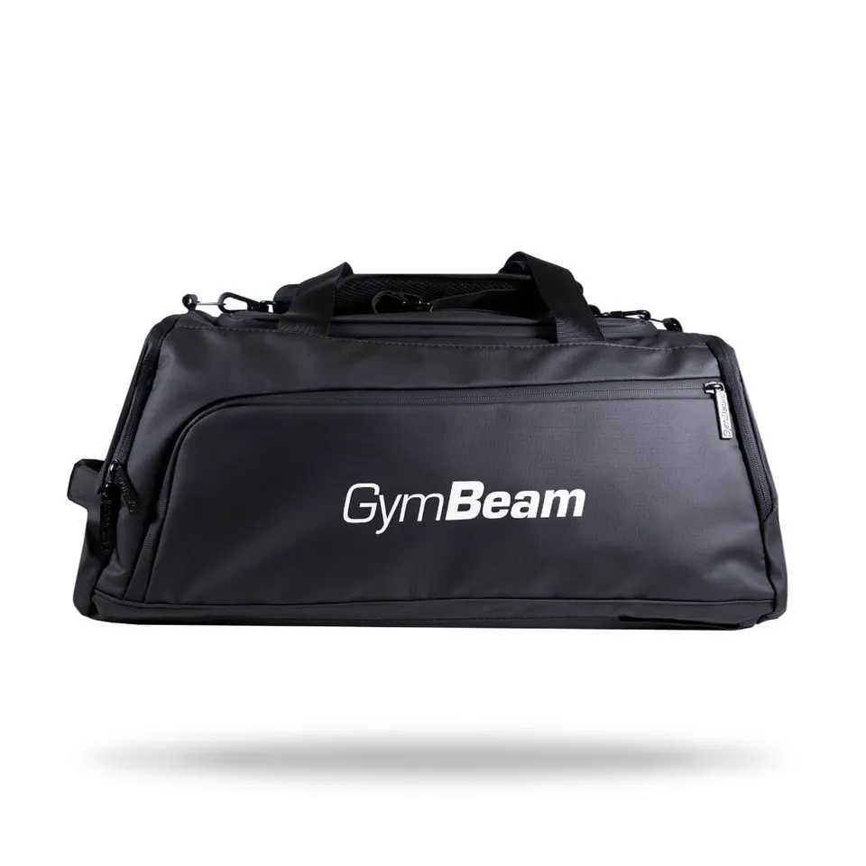 GymBeam Gymbag 2 in 1 Zaino Palestra Nero 42 L con PC