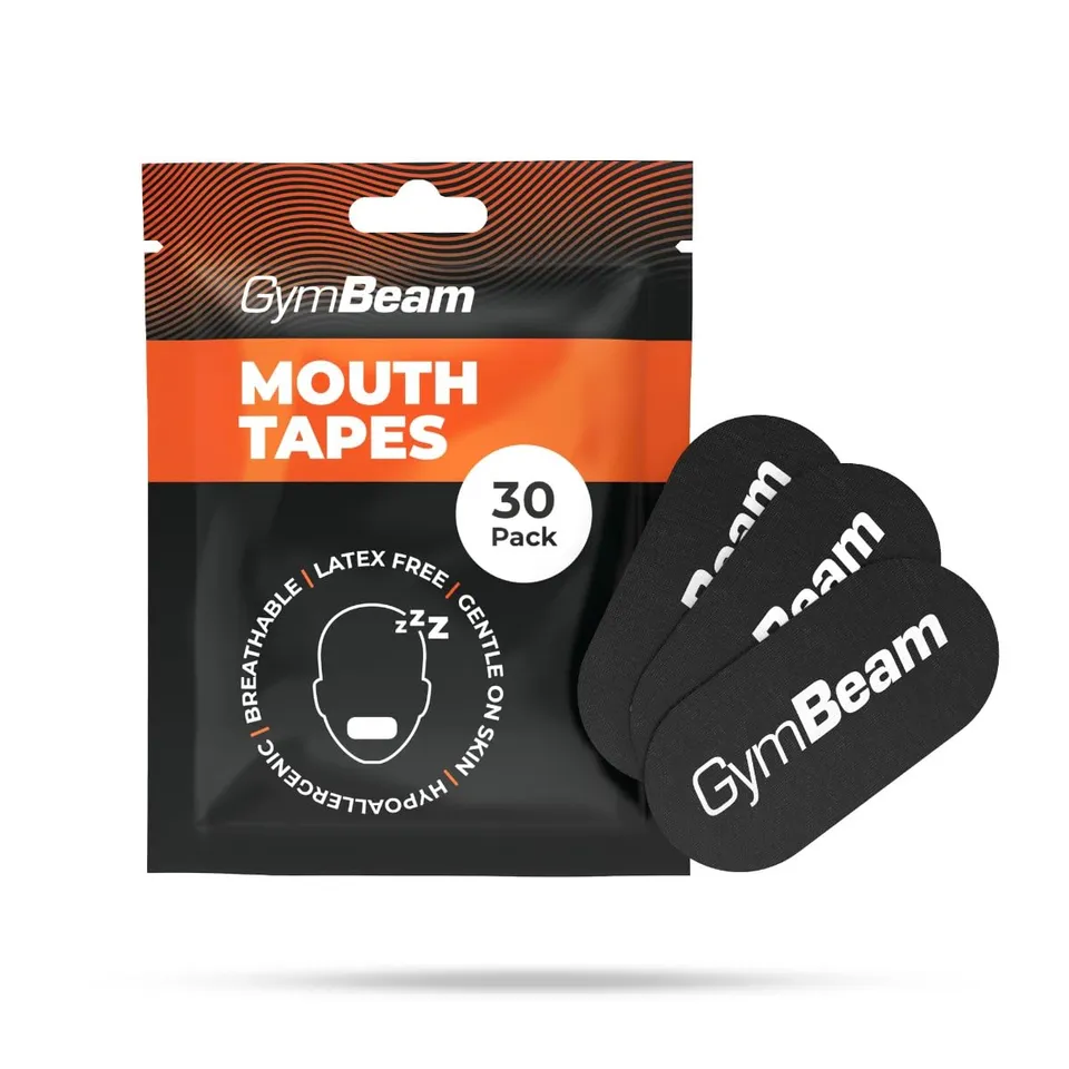 GymBeam Cerotti Bocca 30 Pezzi 3,8x7 cm Ipoallergenici