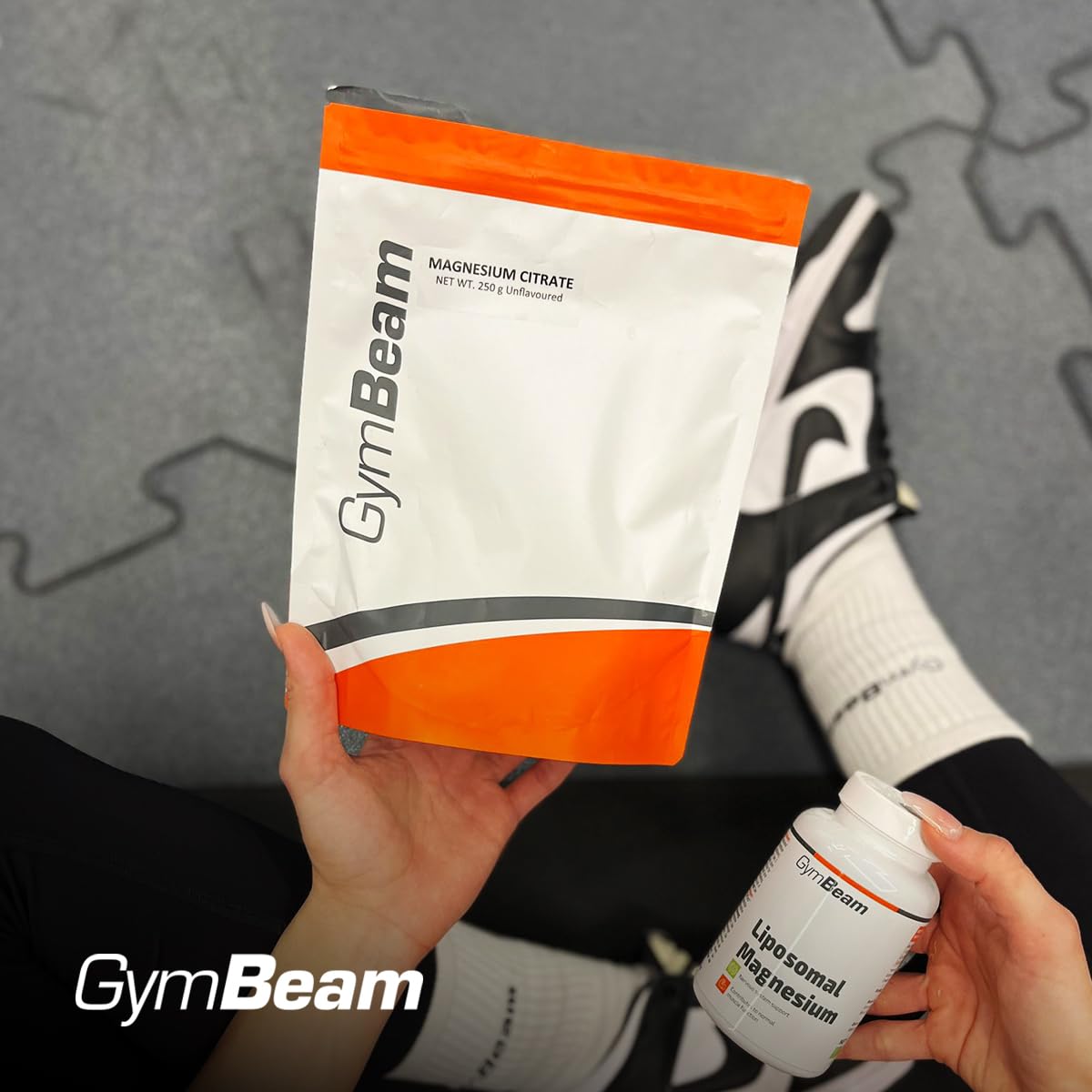 GymBeam Minerali Magnesio Citrato polvere 500 g neutro