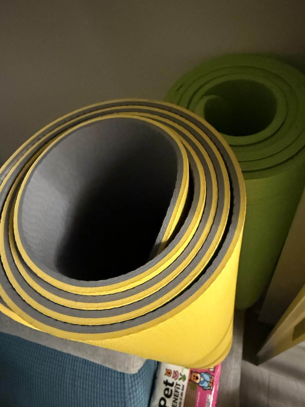 GymBeam Dual Yoga Mat tappetino yoga pilates TPE 183x61