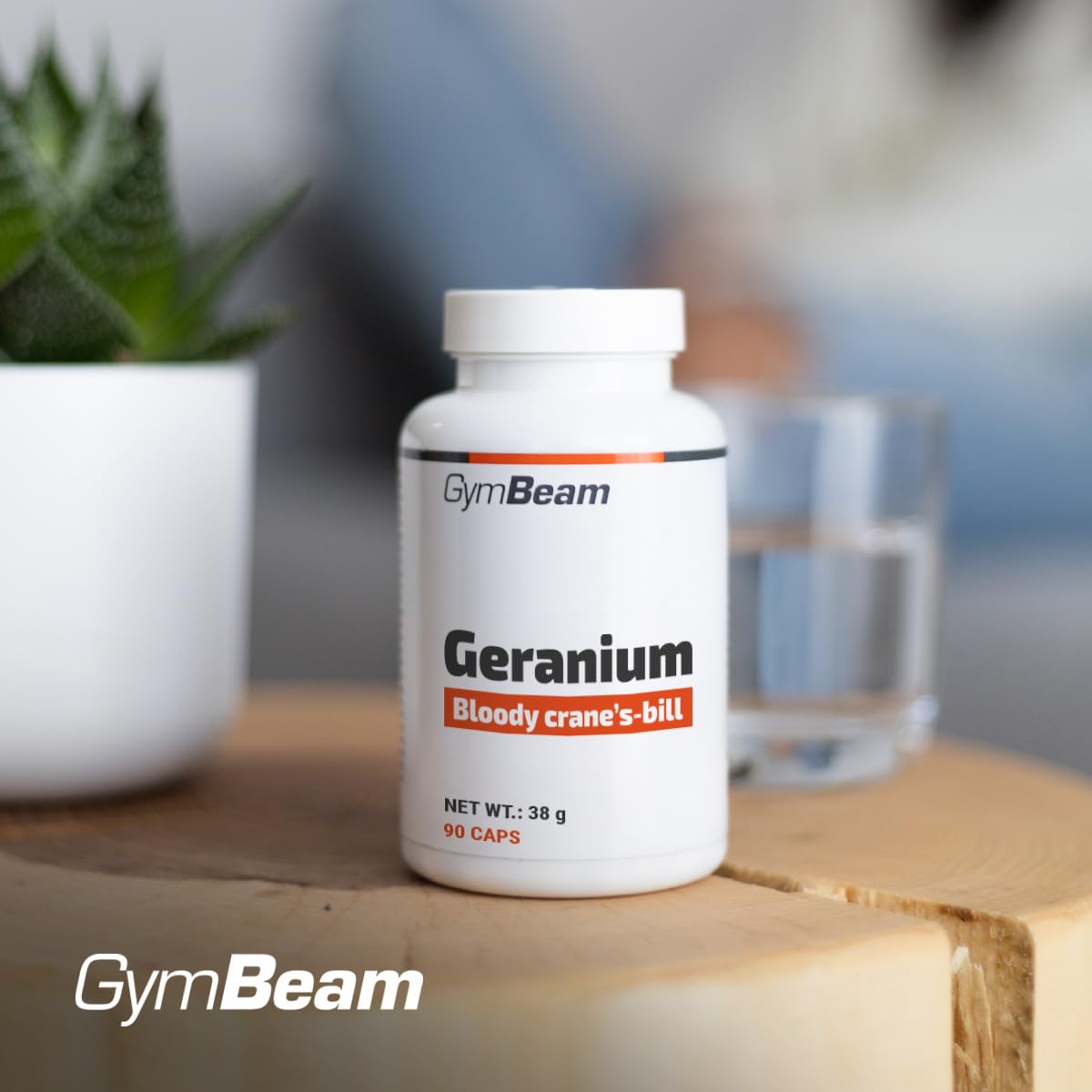 GymBeam Geranio Sanguigno capsule 90 cps vegan