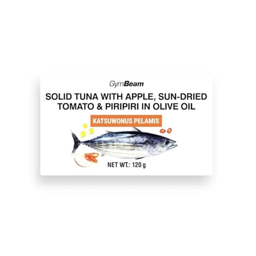 GymBeam Tonno Olio Oliva Mele 120 g Proteico