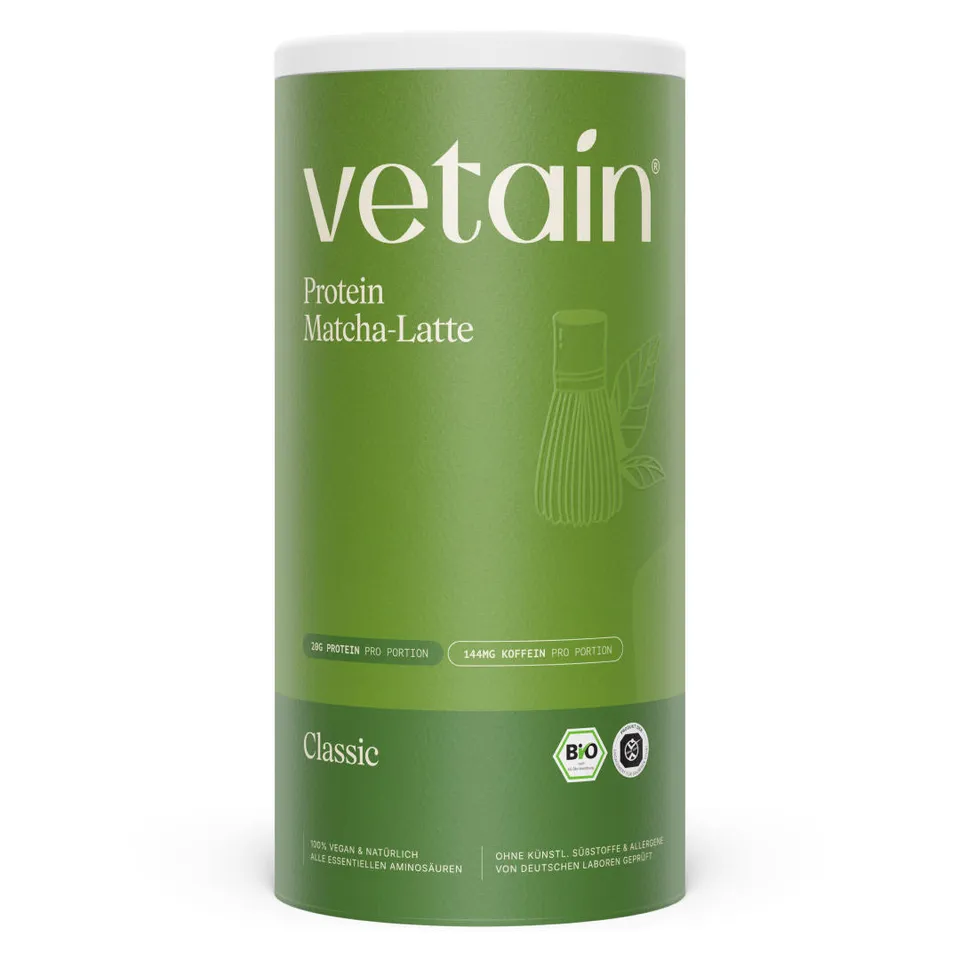 Vetain Vegan Protein Matcha Latte Bio 540g