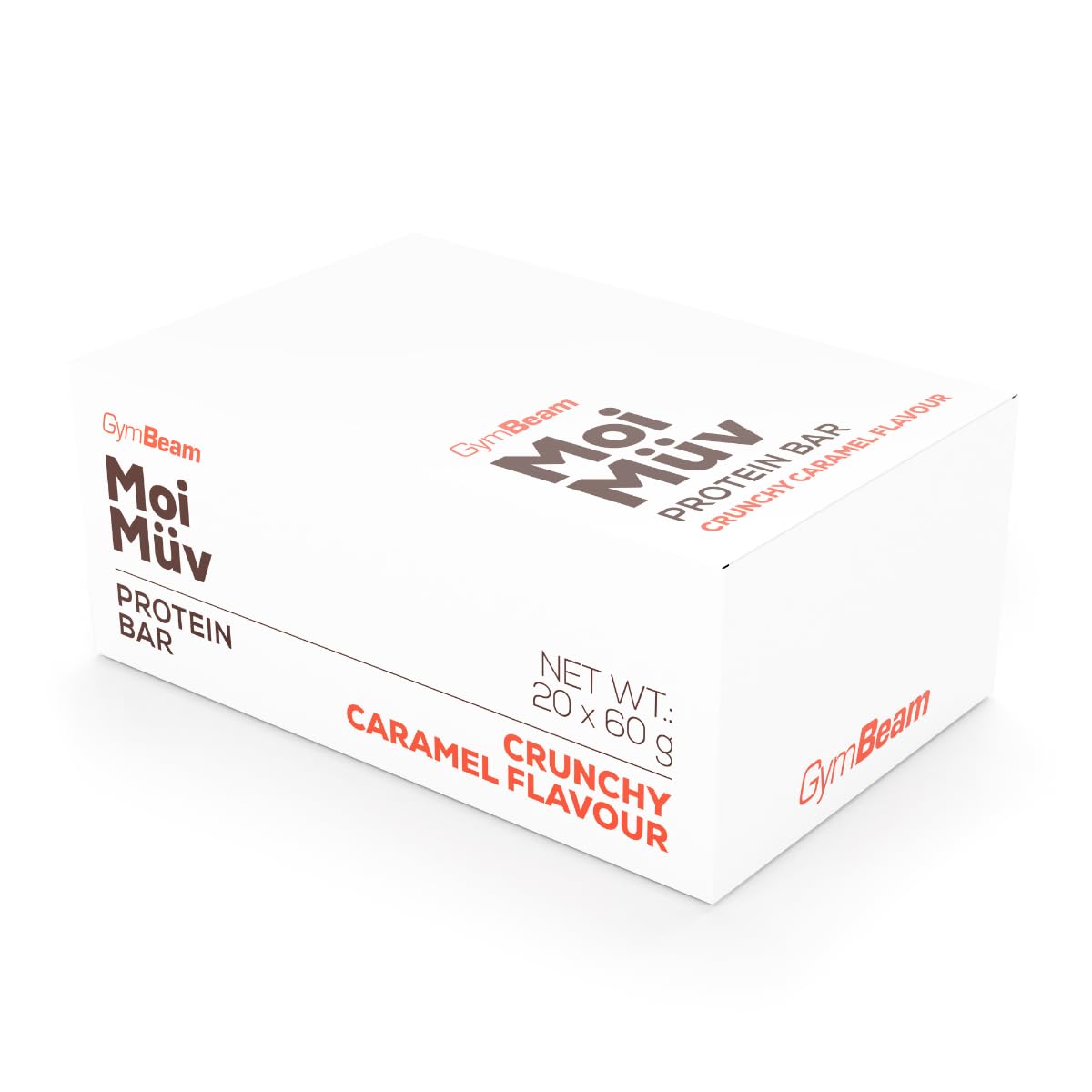 GymBeam MoiMüv Barretta Proteica Cookie & Cream 24x60g
