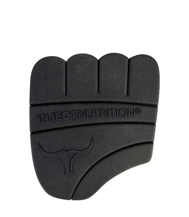 INJECT NUTRITION Accessori Training Grip Pad Gomma Nera Palestra