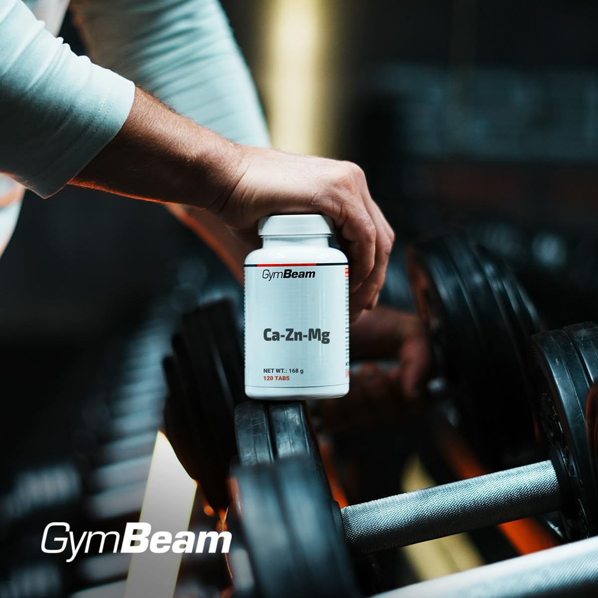 GymBeam Ca-Zn-Mg 60 Compresse per Muscoli e Stanchezza