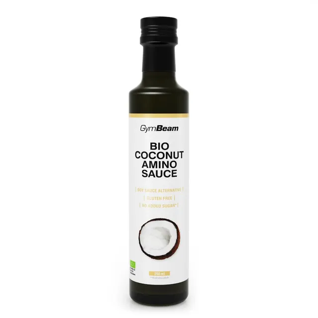 GymBeam Salsa Amino di Cocco BIO 250 ml Senza Glutine