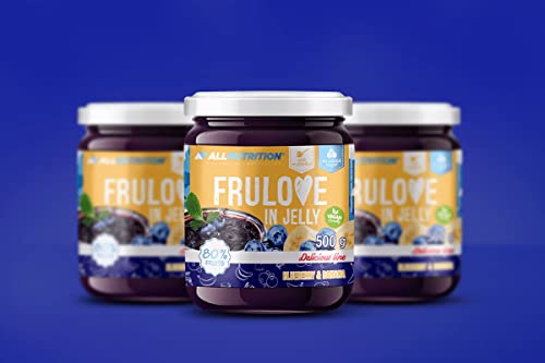 AllNutrition Frulove Marmellata Mirtillo Banana 500 g Senza Zucchero