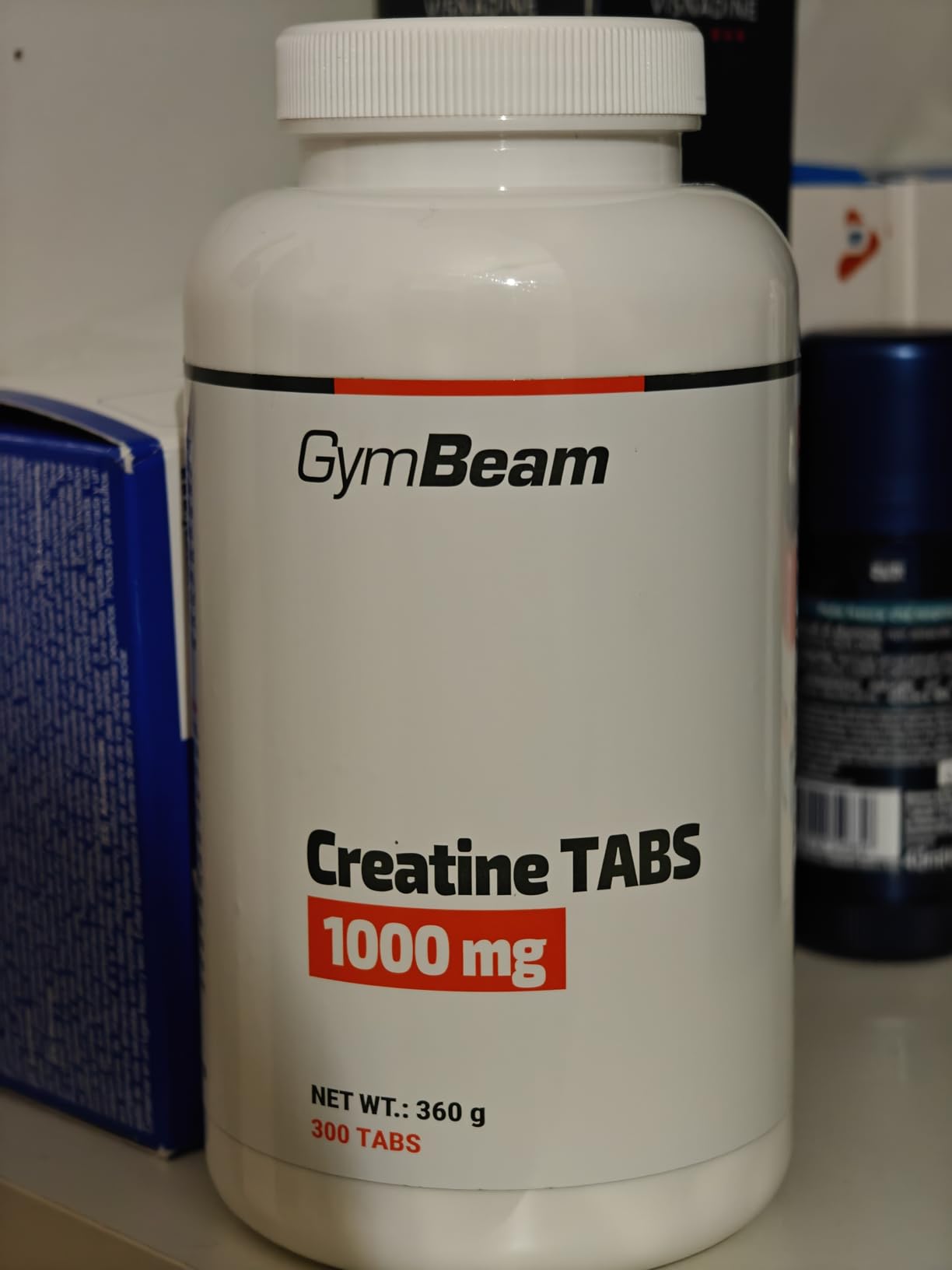 GymBeam Creatina Monoidrato 1000mg 300 cps forza ATP