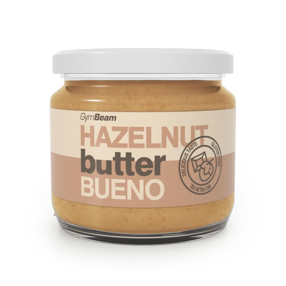 GymBeam Burro di Nocciole Bueno Crema Spalmabile Fibre