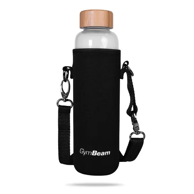 GymBeam Borraccia Vetro Bambù 600ml Borosilicato