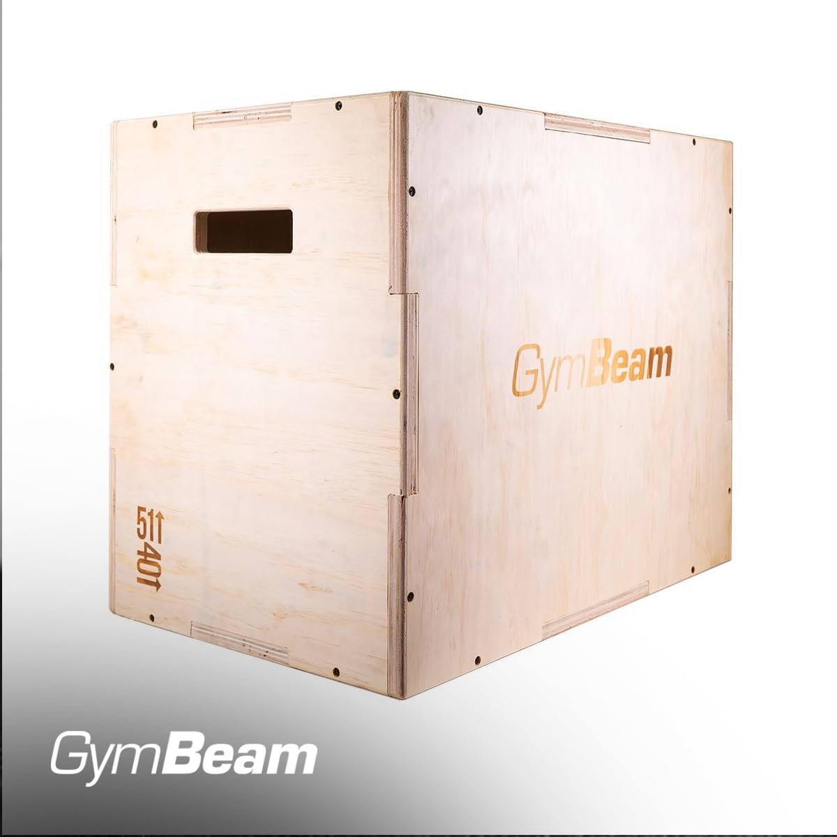 GymBeam Plyo Box box pliometrico legno 40x51x61 cm