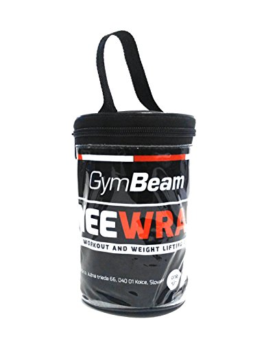 GymBeam Fasce Ginocchio Elastiche 2 Pezzi Velcro Palestra