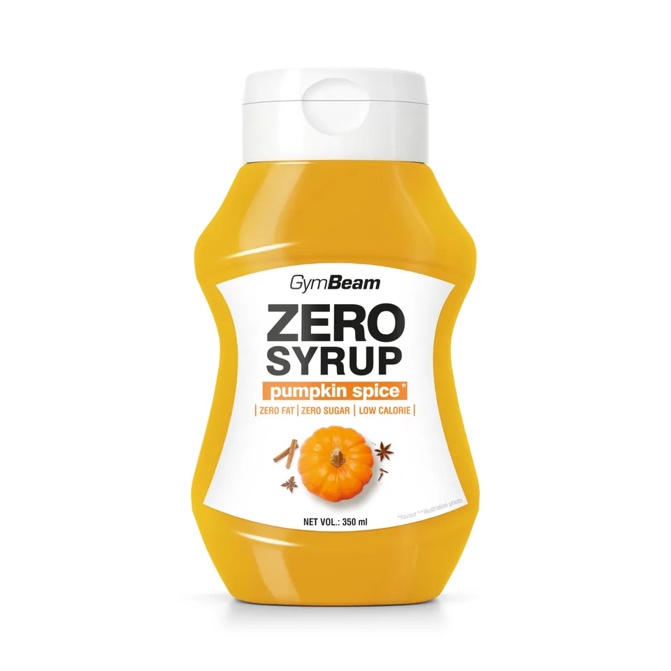 GymBeam Sciroppo Zero Pumpkin Spice Latte 350ml