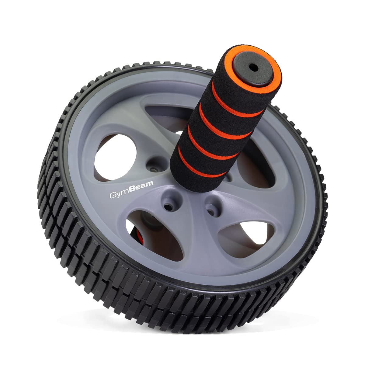 GymBeam Ab Wheel Ruota Addominali Doppia Ruota Stabile