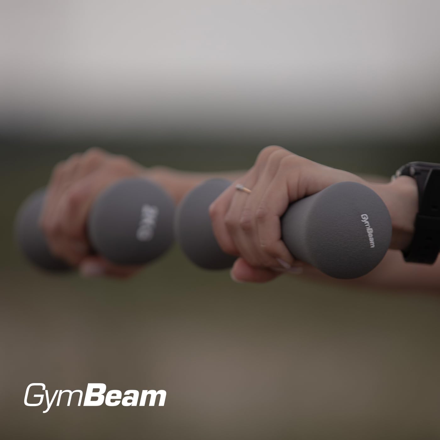 GymBeam Manubri Neoprene 2x2 kg Pesi Antiscivolo Palestra