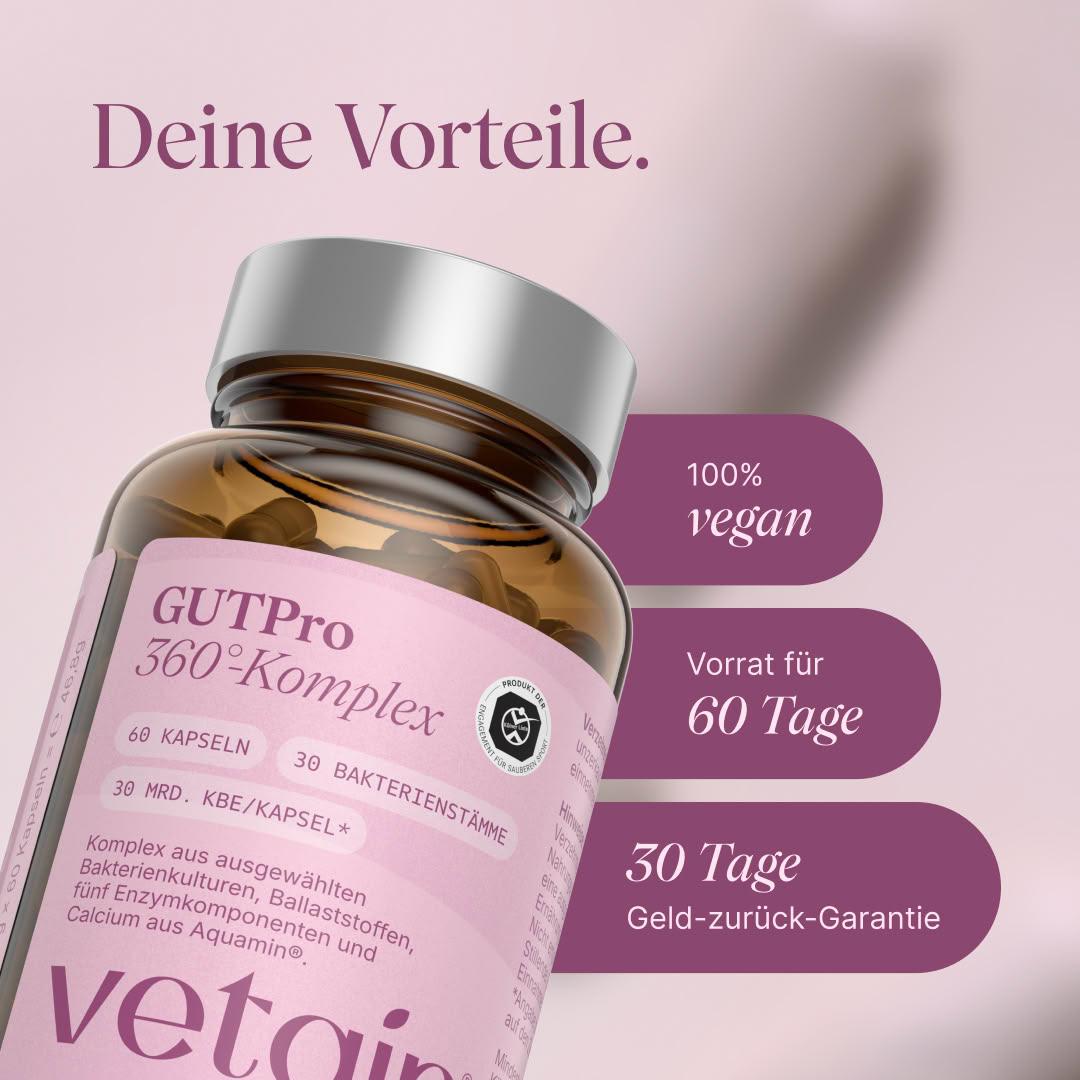 Vetain Vitamine Minerali GUTPro 360° 60 capsule