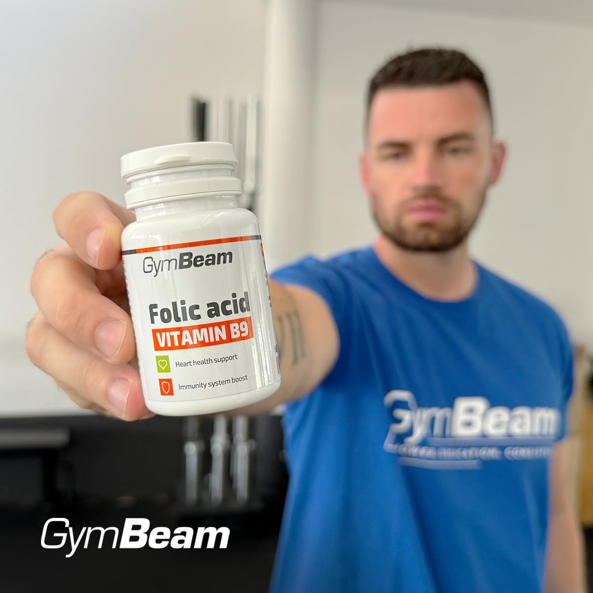 GymBeam Vitamine Acido Folico B9 800µg 90 compresse