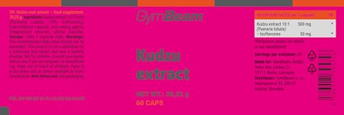 GymBeam Kudzu Estratto Integratore 60 Capsule Menopausa