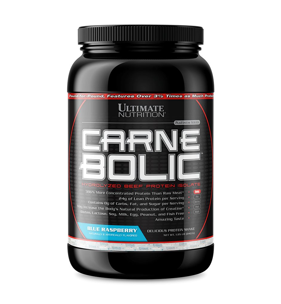 Ultimate Nutrition Carnebolic proteine manzo Vaniglia 4 lbs 24g