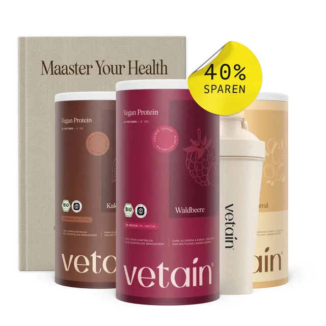 Vetain Bundles Premium Starter Bundle proteine vegane 3pz + shaker