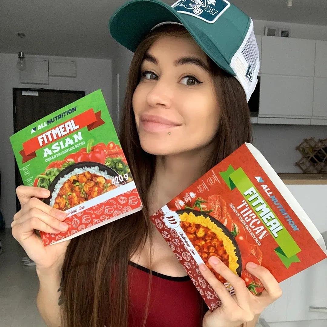 AllNutrition FITMEAL Pasto Pronto Pollo Senape 420 g proteico