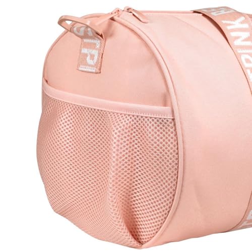 BeastPink Barrel Borsa Sportiva con Tracolla e Rete