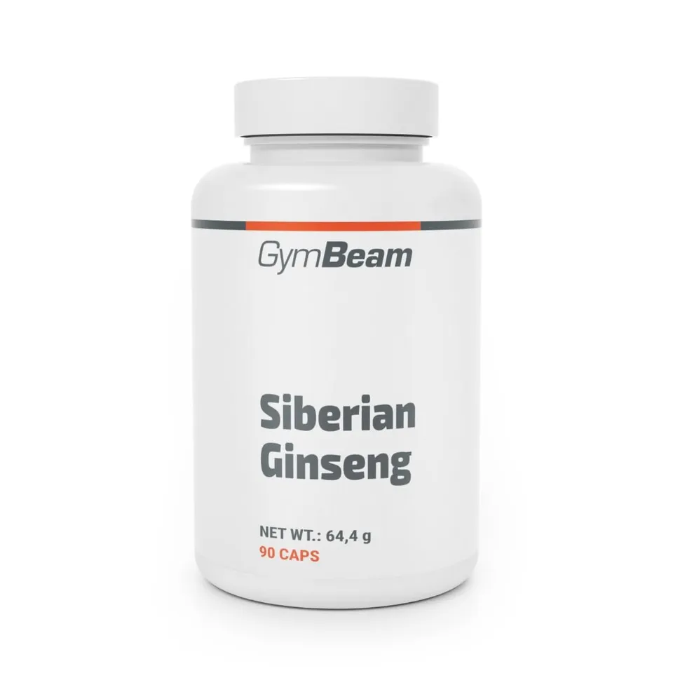 GymBeam Ginseng Siberiano 15:1 Capsule Vegane Energia