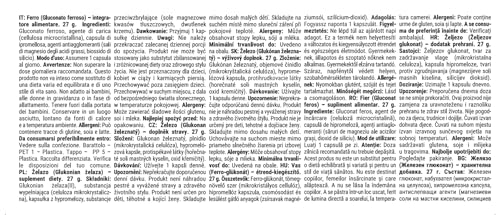 GymBeam Gluconato Ferroso 90 capsule ferro organico