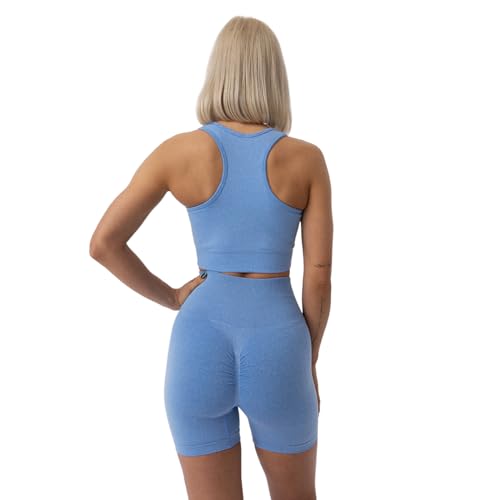 GymBeam Flo Reggiseno Sportivo Donna Seamless Mélange