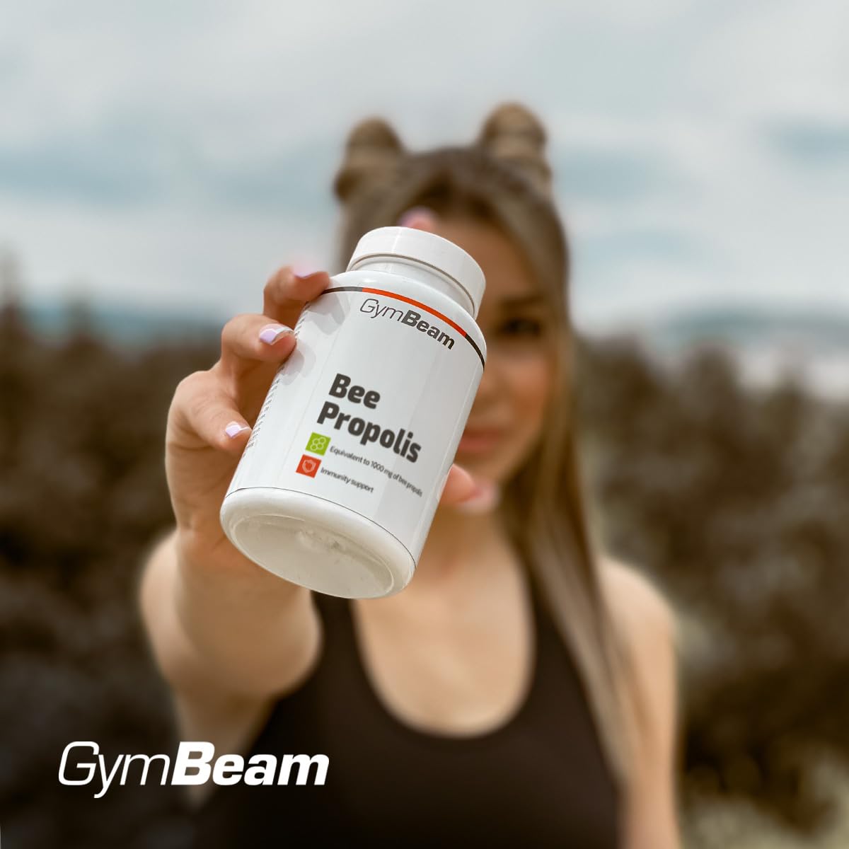 GymBeam Propoli Api Pura 60 cps capsule 200 mg naturali