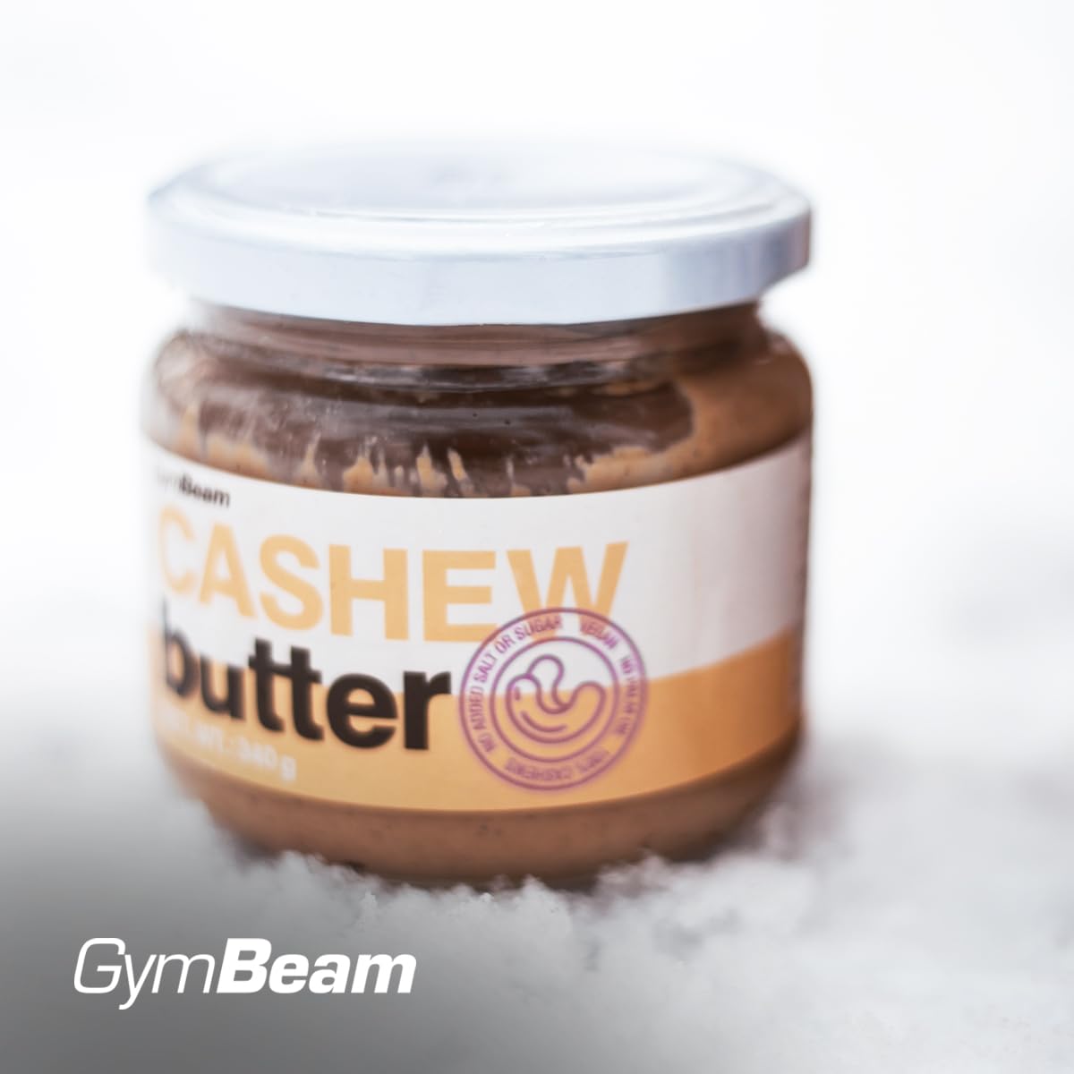 GymBeam Burro di Anacardi Crema Spalmabile Naturale 340g