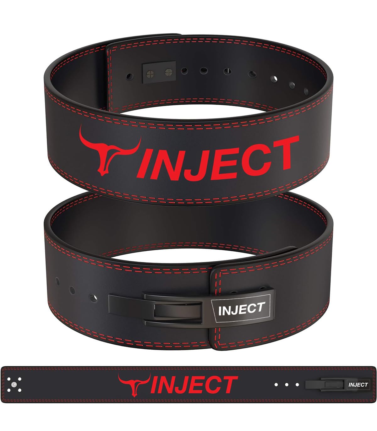 INJECT NUTRITION Olympic Training Belt Torus cintura palestra pelle