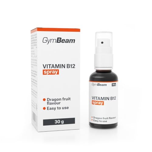 GymBeam Vitamina B12 Spray Dragon Fruit Vegano