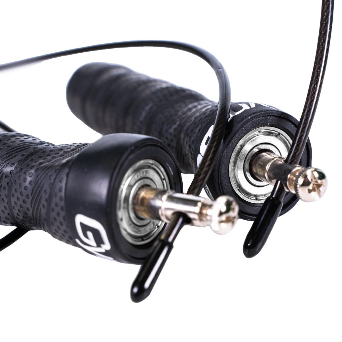 GymBeam Corda Saltare Onyx Pesi Rimovibili 160g Acciaio