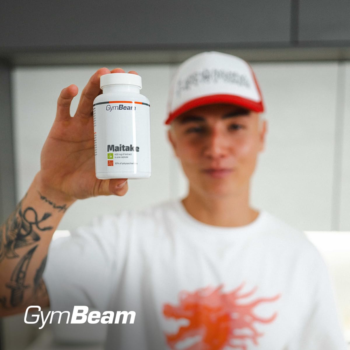 GymBeam Maitake Integratore 90 Capsule Vegano Polisaccaridi