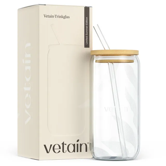 Vetain Bicchiere Summer Edition Vetro Accessorio Palestra Gratis